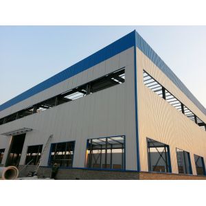Pre Engineering Steel Construction Building Anti Corrosive Warehouse Steel Structure