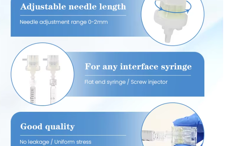 Multi-head water light injection