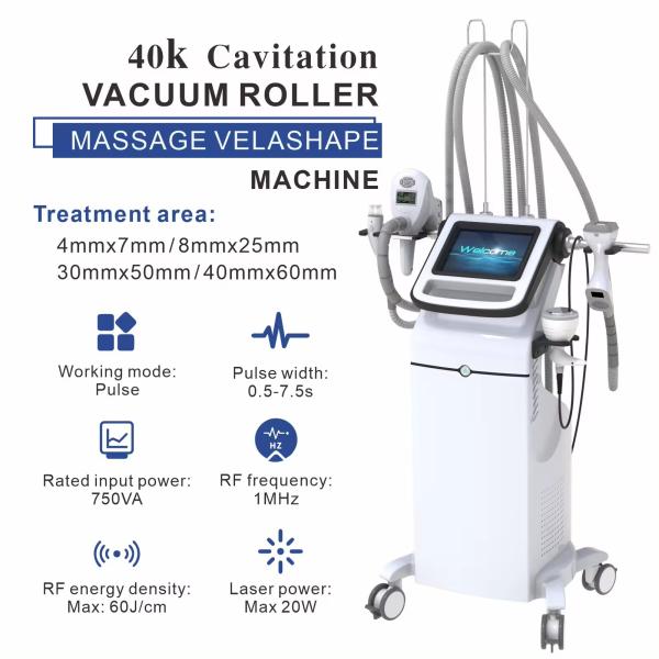 940nm Velashape Machine Vacuum Roller Massager Body Slimming Machine
