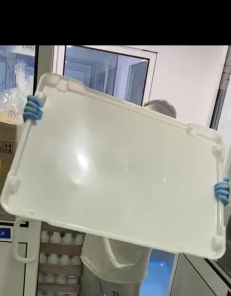 Bandeja de secado de plástico PP de grado alimenticio 758x608x40mm