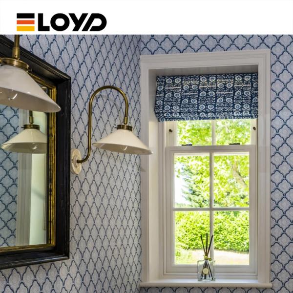 Double Single Hung Window with 5+18A+5mm Tempered Glass