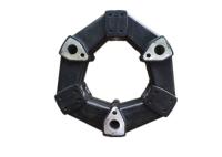 Colagem 130*70 de borracha preto 8AS Digger Rubber Coupling de Spare Parts Connect da máquina escavadora