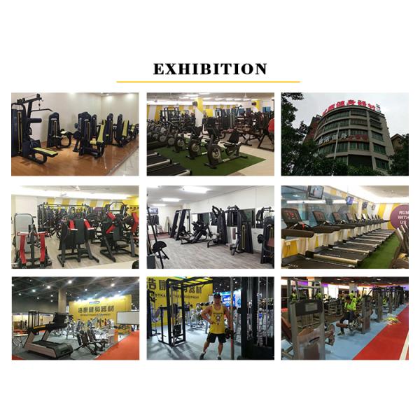 OEM Steel Tube Pin Load Selection Machines Fitness Smith Machine