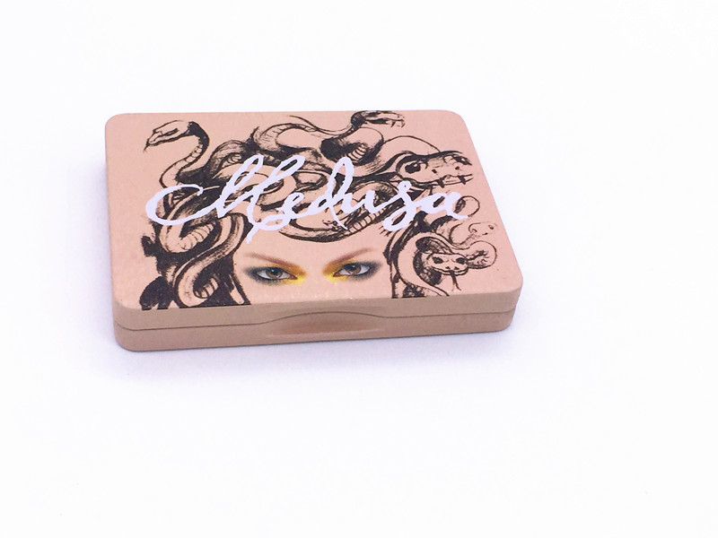 Rectangle Naked Palette  Naked 3 Eyeshadow Tin Gift Box With Embossing