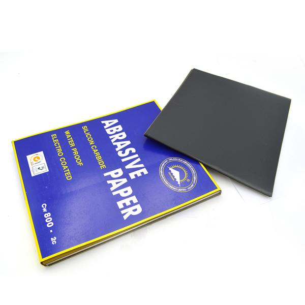 Wet Milling Car Sand Paper Abrasive Cloth Sheet 100mm Size Medium Hardness