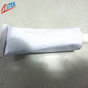 Coloração branca cola de silício de transferência térmica para refrigeração de