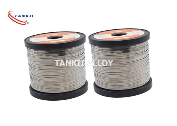 Fio liso 0.12*1.2mm 0Cr25Al5 da fita da resistência da liga de FeCrAl