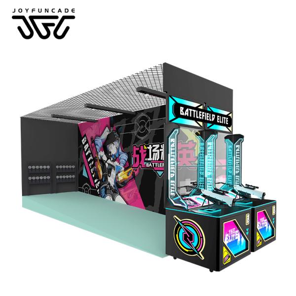 Ball-Controlled Arcade Shooting Game for Parks and Malls