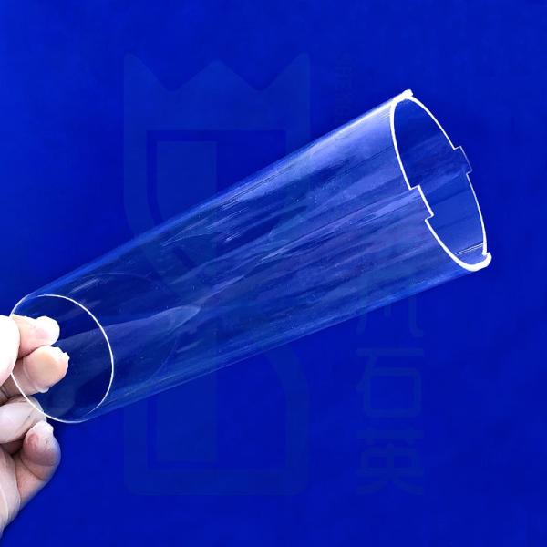 1100C Strain Point Quartz Glass Tube For Optical Applications In Industrial Manufacturing