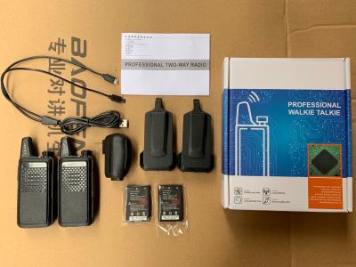 BF-R5 Mini Two Way Radio OEM 2W Colorful UHF 400-470Mhz USB Charge One Pair Packed