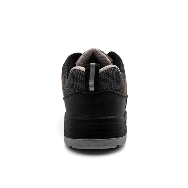 Chaussures de travail en maille respirante en cuir suède anti-ponture hommes chaussures de sport
