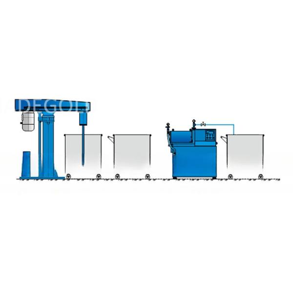 Механический герметик Degold Zm-K Pin Type Gravure Ink Mill для агрохимической обработки