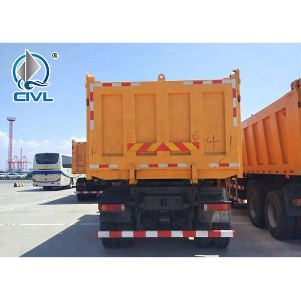Sinotruk Howo 6x4 Dump Truck 336-371hp , Loading Mud , Sand , Stone