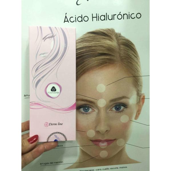 Лидокайне заполнителя Хялуроник кислоты 2мл Дерм, гель ХА наполненности впрысок губы с Лидокайне