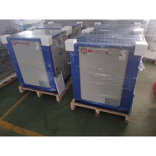 Mds50d water source Trinity heat pump domestic hot water supply and space heating system