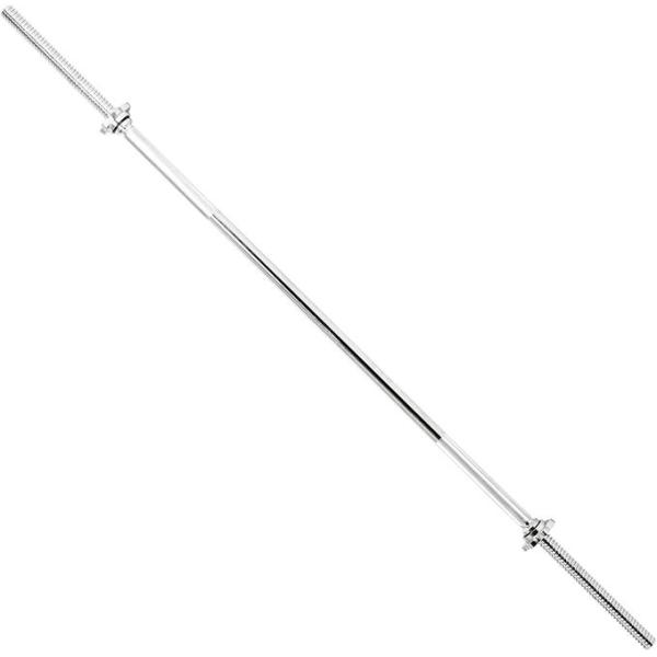 Wholesale 60 Inch Threaded Olympic Chrome Barbell Bar Quotes With1 Inch Barbell Diameter Ring Collars