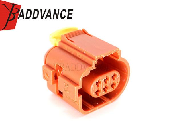 L'orange 1,5 manière du connecteur 6 de capteur de position de commande de puissance de millimètre a scellé 284717