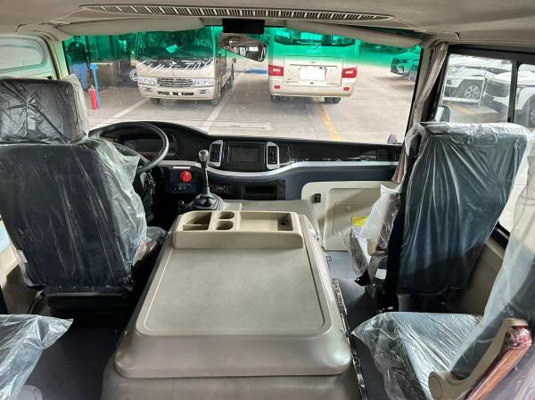2024 Mini Bus 29 Passengers Cheap Mini Bus New Mudan Coaster  In China