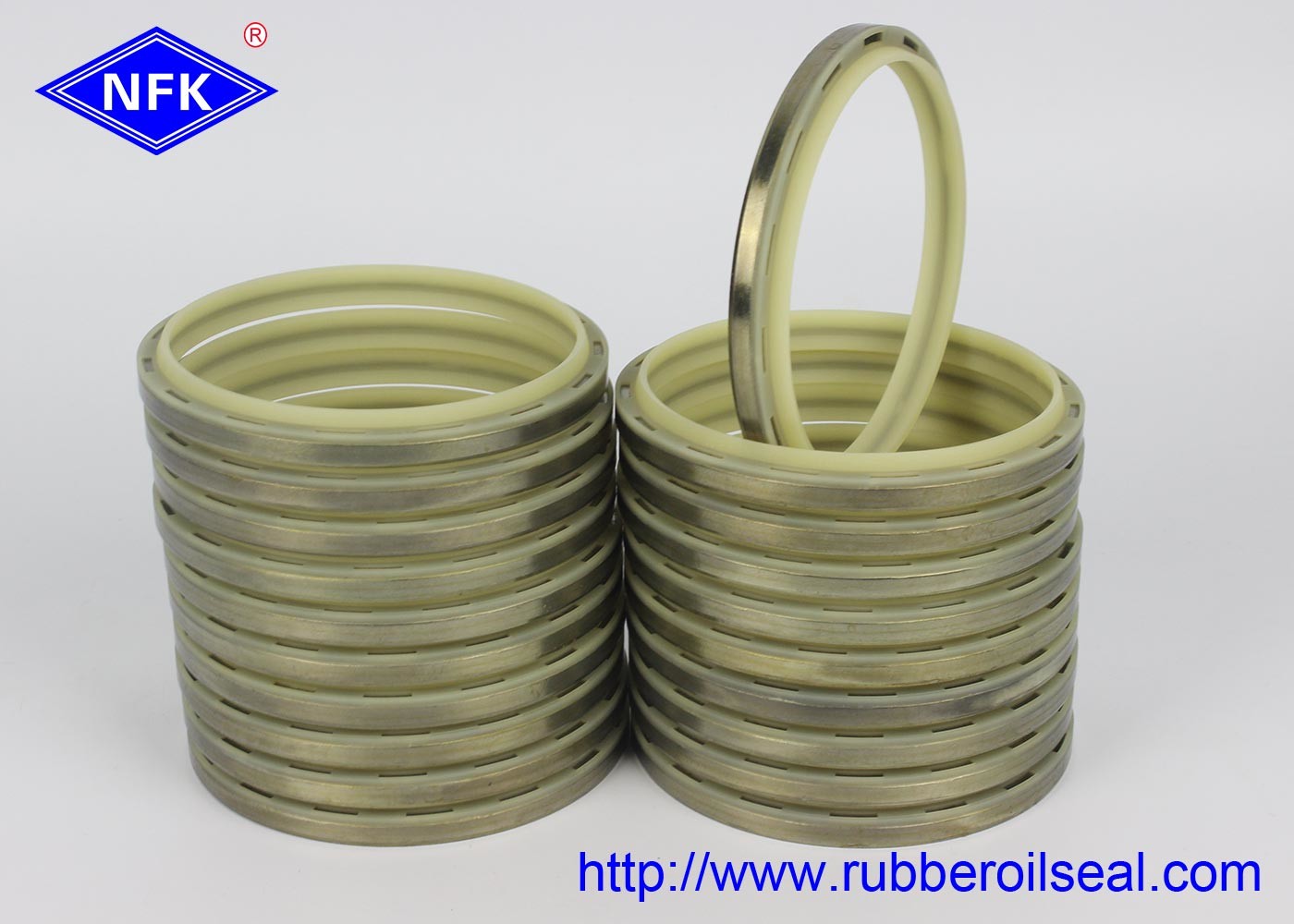 ME-1N 100×114×8 TPU/8L95+SPCC Beige 95A Heavy-Duty Dust Seal DINGZING Rubber Dust Seal