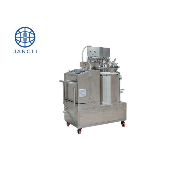 Compact Integrated Design Gelatin Melting Tank with Food-Grade 316L Stainless Steel and Vacuum Defoaming for Lab and R&D Use