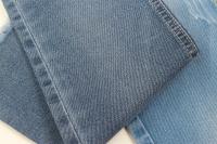 la tela del dril de algodón de Spandex del poliéster del algodón 9.2oz recicló la sanforización azul marino del hilado