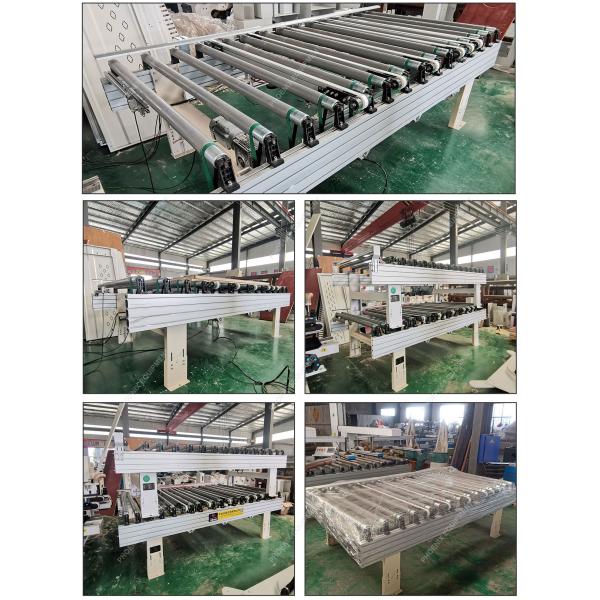 Multi Roller Conveyor for Wooden Door Assembly Line Easy to Operate Length 3000mm