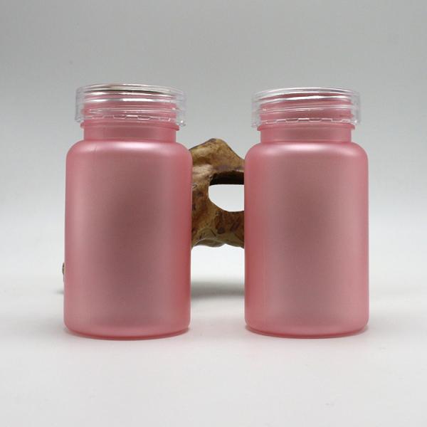 Фармацевтическая бутылка с пластиковыми таблетками PET 100cc с детской винтовой крышкой