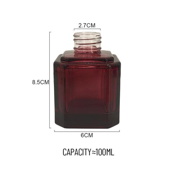 Botellas de difusores de aroma de vidrio de marca conjunta de Cndustom - Certificado ISTA 3A 30% más fuertes para hoteles y resorts