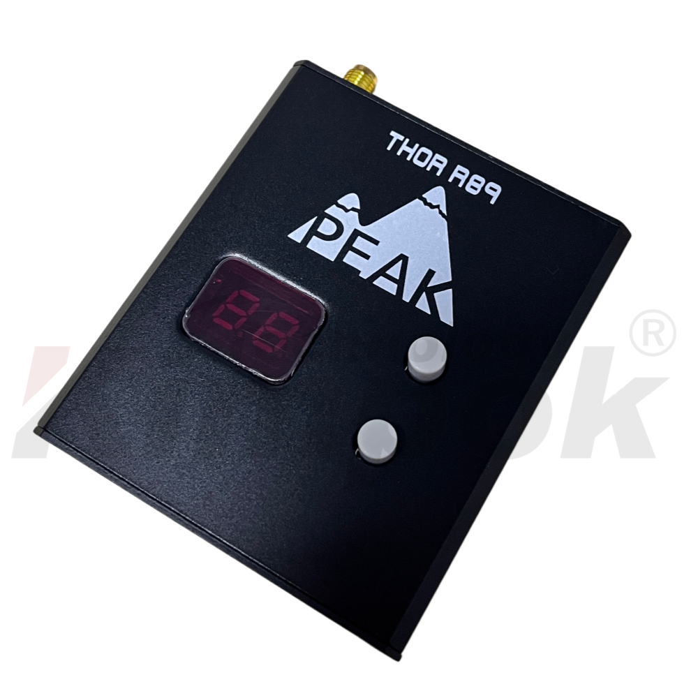 PEAK T89 VTX VRX 4W High-Power FPV Video Transmitter with 64CH and 8.0GHz–8.8GHz Frequency Range for Racing Drones