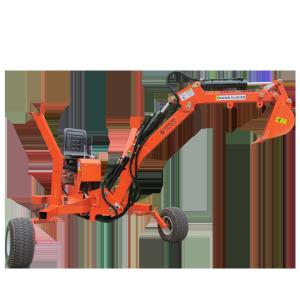 5-8km/H Mini Backhoe For Atv Mini Backhoe Digger With Max. Gradeability 30-35%
