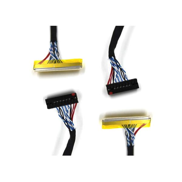 Pin таможни 30 к 50 кабель контактного разъема 2.54mm LVDS