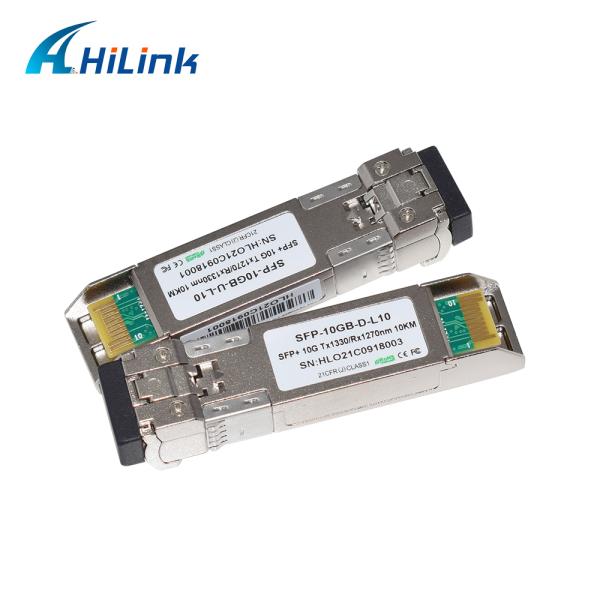 WDM 10G SFP+ BIDI SFP Transceiver Module 10KM LR 1270/1330nm LC DOM SFP