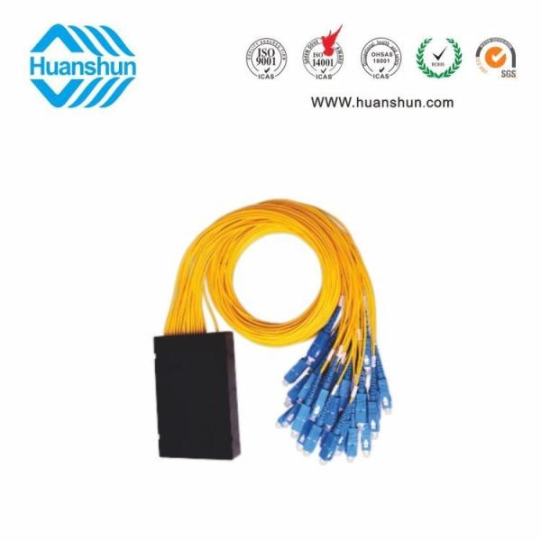 PLC Cassette Insert Type Sc FC LC St Splitter Optical Fiber Splitter FTTX FTTH Tail Fiber Splitter