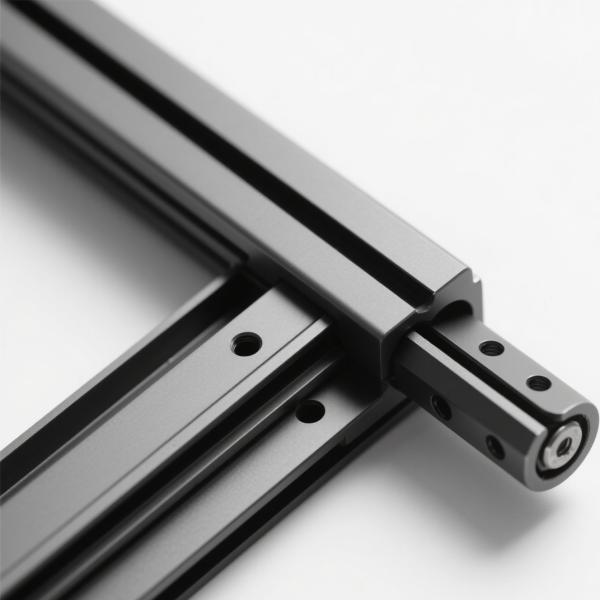 6063 Aluminum Door Handles with 6mm Panel Thickness