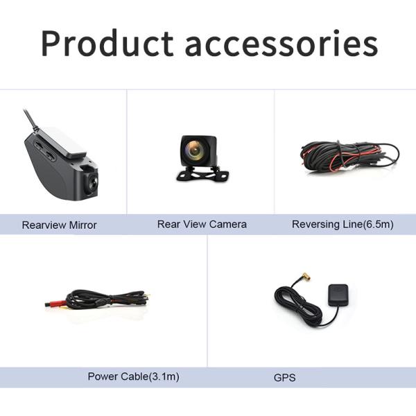 Linux 1,5-дюймовый автомобильный видеорегистратор с видеорегистратором Dash Cam 4G Full HD 1080P