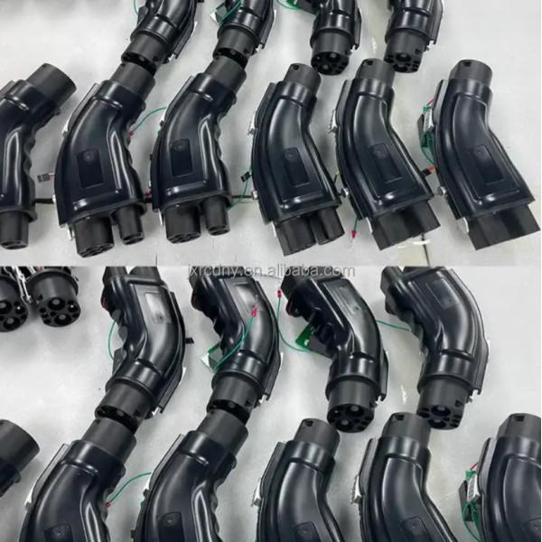 High voltage Adaptive Fast Charging USB Ccs2 Gbt Adapter 125A Ev Charger Charging Connector 8mm