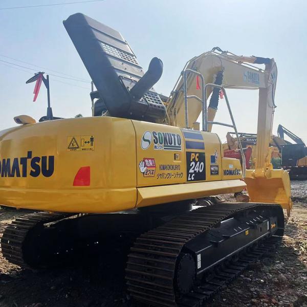 24 тонны Pc240Lc Использованные экскаваторы Komatsu