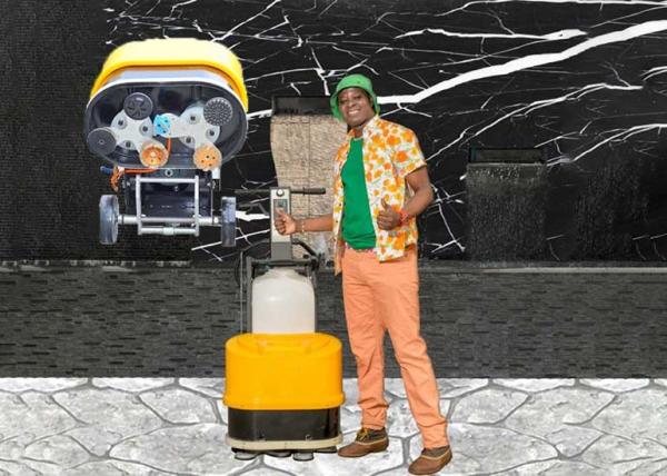 240V Granite Marble Terrazzo Concrete Floor Grinder For Warehouse