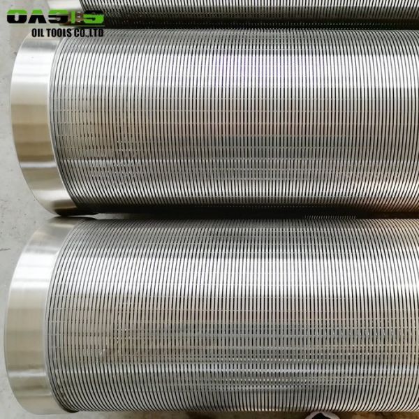 6 5 / 8 '' Screen Casing Pipe , Point Pipe Screen With Plain / Thread Connection End