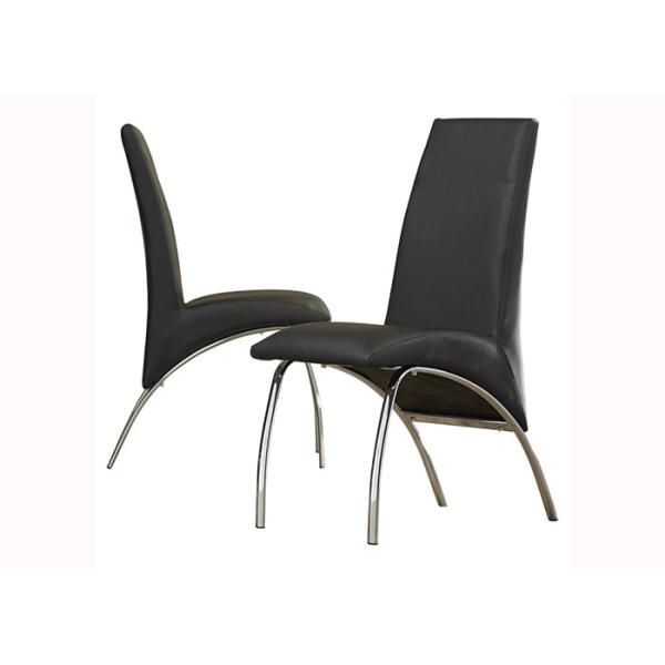 Restaurant Furniture 16.5cm 25.5cm PU Leather Dining Chair