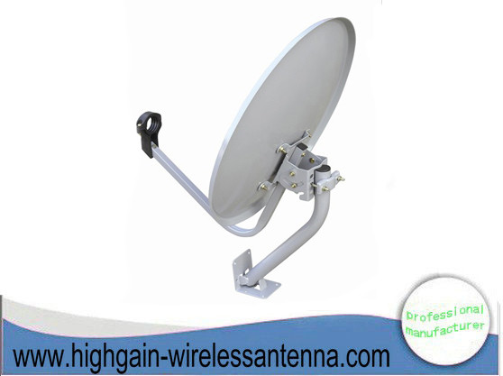 RS-KU60 Outdoor Satellite TV Dish Antenna , Ku Band 60cm Dish Antenna Compatible for All KU band LNB