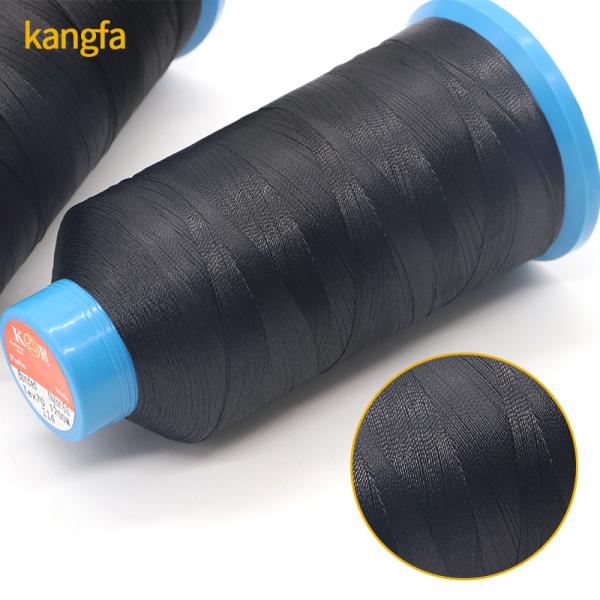 Fios de costura resistentes para couro 100% de nylon ligado a poliéster Fios industriais Tex 70