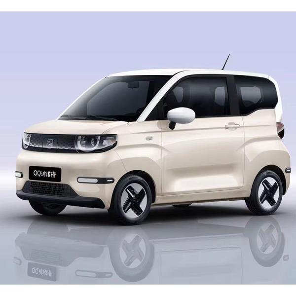 Level Mini Car Chery QQ Ice Cream 120km Energy Vehicle with 6.5 Hours Charging Time