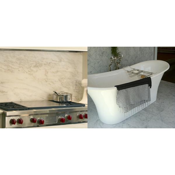 Естественная тщета ванной комнаты мрамора камня кварца покрывает для Ремоделинг гостеприимства