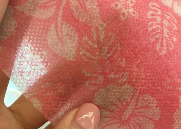 Customized Printing PP Non Woven Fabric Anti Static For Face Mask / Home Textile