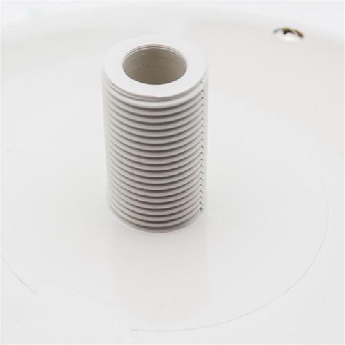 Light ABS Ceiling Mounted Shower Head , High Pressure Round Shower Head 19CM Diameter