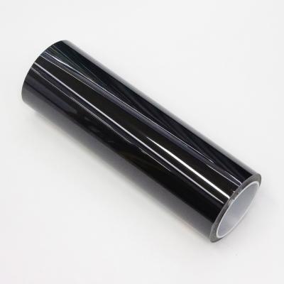 Self Adhesive 6.5mil TPU Black Car Headlight Film PPF Film For Headlights