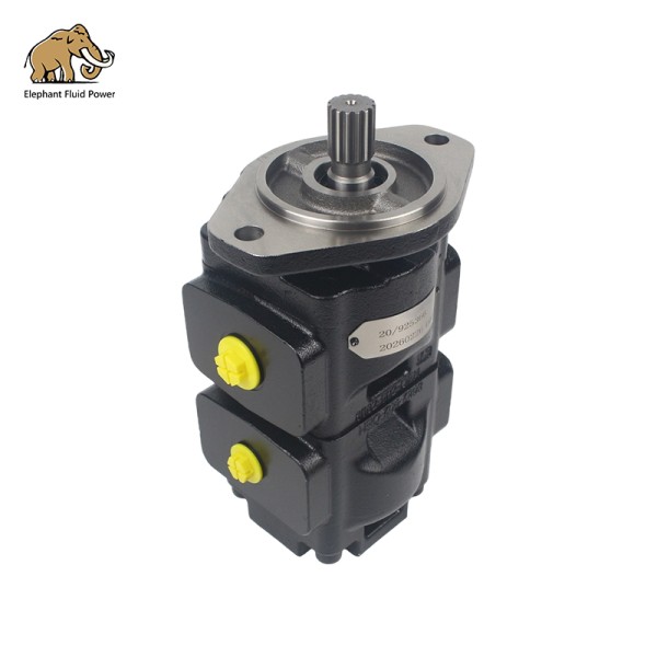 Genuine Parker 20/925366 Hydraulic Pump For JCB 214 / 3CX - OEM Twin Pump