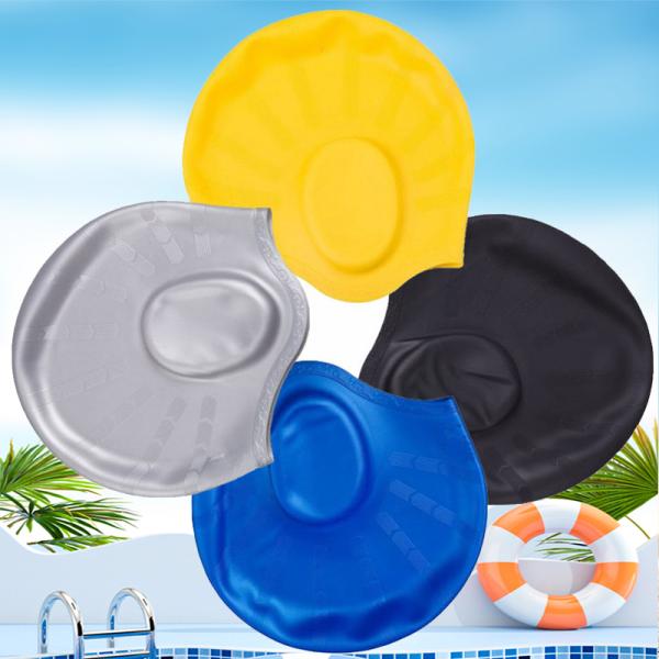 Gorro de natación de silicona premium: Elegante, ultra cómodo y duradero para un rendimiento de natación sin esfuerzo