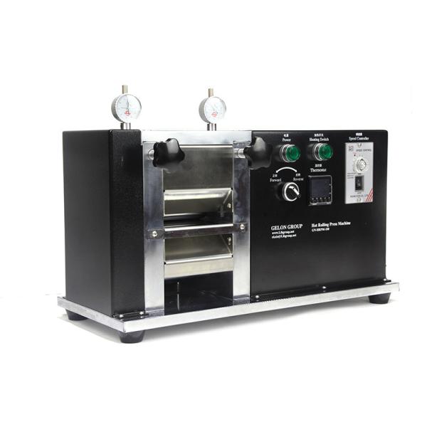Lithium Ion Battery Pouch Cell Assembly Equipment 100mm Hot Rolling Press Machine
